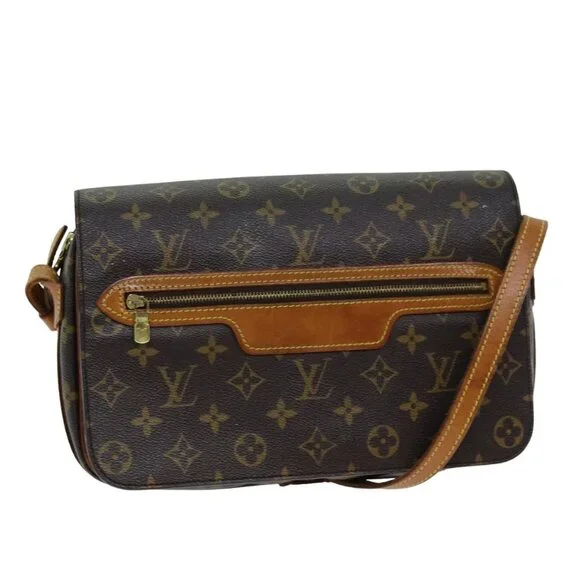LOUIS VUITTON Monogram Saint Germain Shoulder Bag M51207 LV Auth ar11948B - Picture 1 of 16